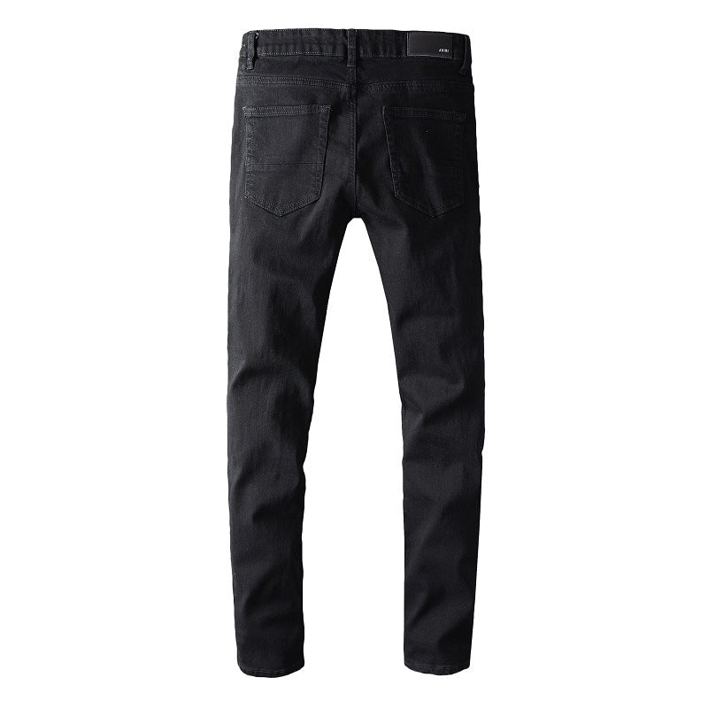 Amiri Jeans Casual Hip Hop Splash-Ink Painted Jeans Men #648